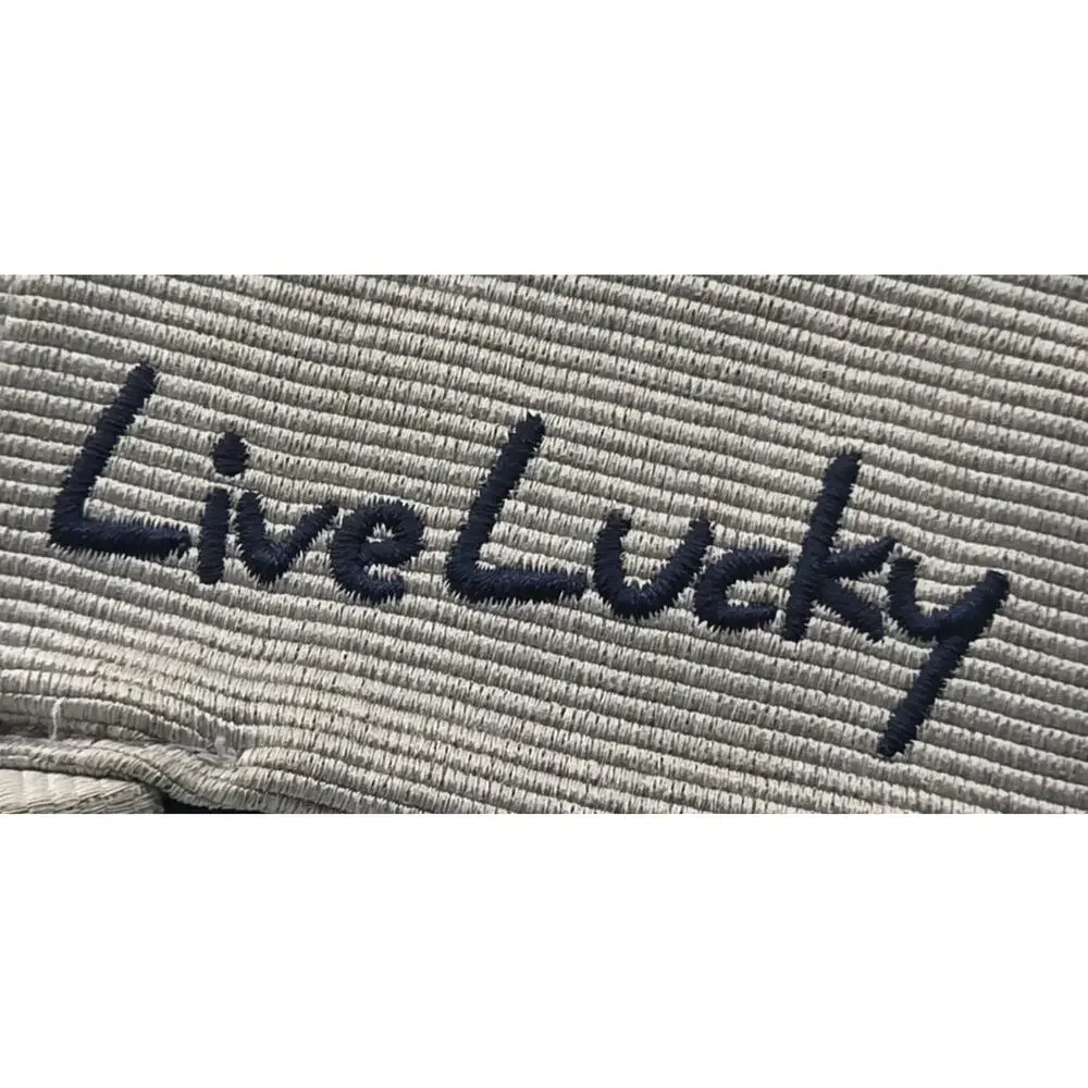 Black Clover Live Lucky FlexFit Hat Cap Red White Blue USA Logo‎ S/M Rawlings